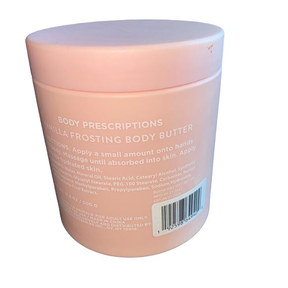 Body Prescriptions Body Butter Make a Wish Vanilla Frosting 17.6 oz - Picture 4 of 6